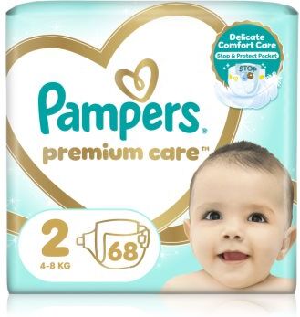 Pampers Premium Care Size 2 fraldas descartáveis 4-8 kg 68 un.. Premium Care Size 2