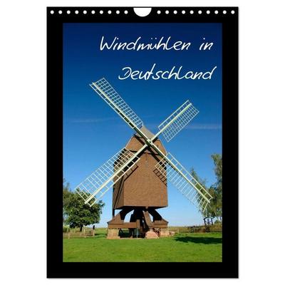 Windmühlen in Deutschland (Wandkalender 2027 DIN A4 hoch), CALVENDO Monatskalender