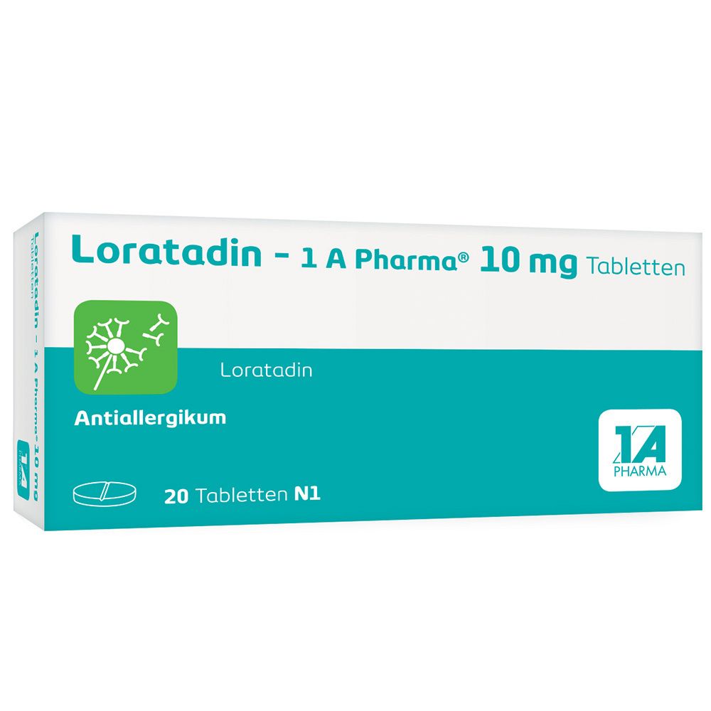 Loratadin-1A Pharma Tabletten 20 St