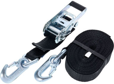 Stairville Ratchet Hook Strap 35mm x 8m T Schwarz