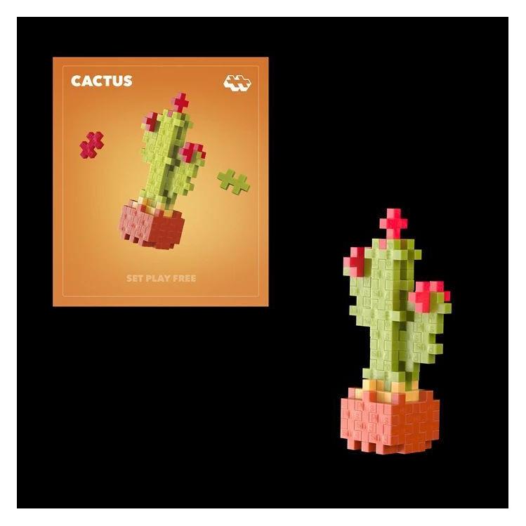 Plus-Plus 48 Kreativ Bausteine Kaktus (4343EPE)
