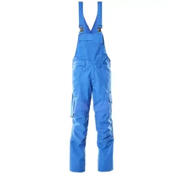 Latzhose "ACCELERATE" Stretch-Einsätze - 82C46 (EU 46) - azurblau