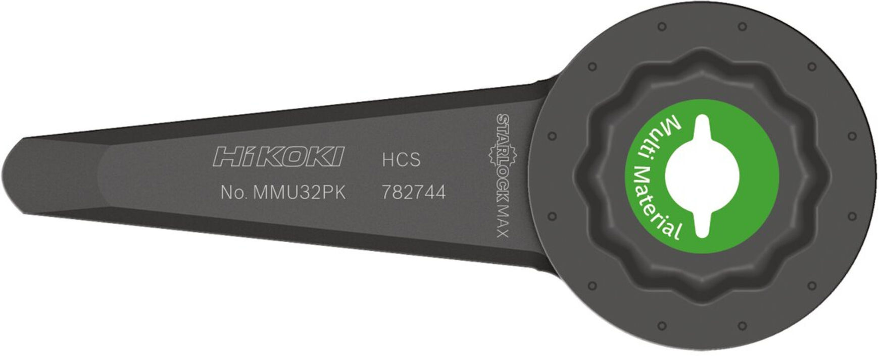 HiKOKI Multitool-Klinge HCS STARLOCK MAX MMU32PK für verschiedene Materialien (782744)