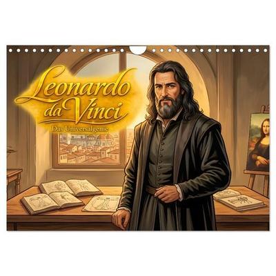 Leonardo da Vinci – Das Universalgenie (Wandkalender 2027 DIN A4 quer), CALVENDO Monatskalender