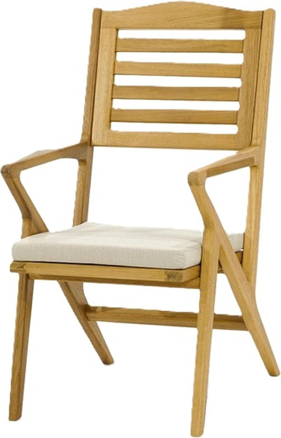 Stilvoller Gartenstuhl Designer Outdoor Möbel Einsitzer Robuste Stühle