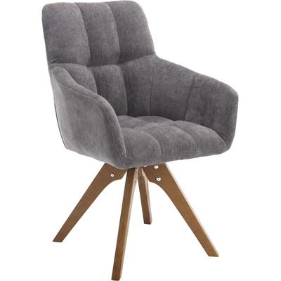 Drehstuhl HOME AFFAIRE, beige (beige, weiß, beige), B:61cm H:90cm T:66cm, Stühle, Drehstuhl