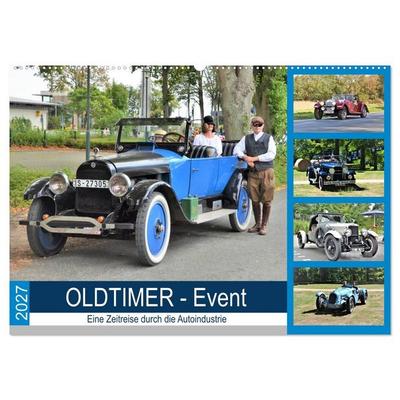 OLDTIMER-Event (Wandkalender 2027 DIN A2 quer), CALVENDO Monatskalender