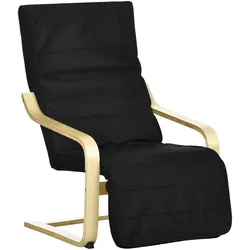 RELAXSESSEL Schwingstuhl, Ruhesessel, Relaxstuhl mit Verstellbarem Fußteil