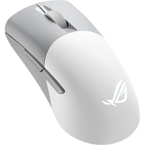 Asus ROG Keris Wireless AimPoint USB und Bluetooth weiß/grau (kabellos)