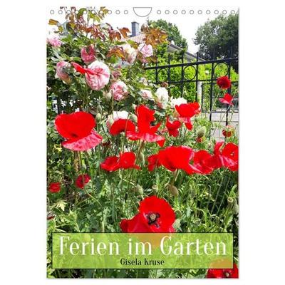 Ferien im Garten (Wandkalender 2027 DIN A4 hoch), CALVENDO Monatskalender