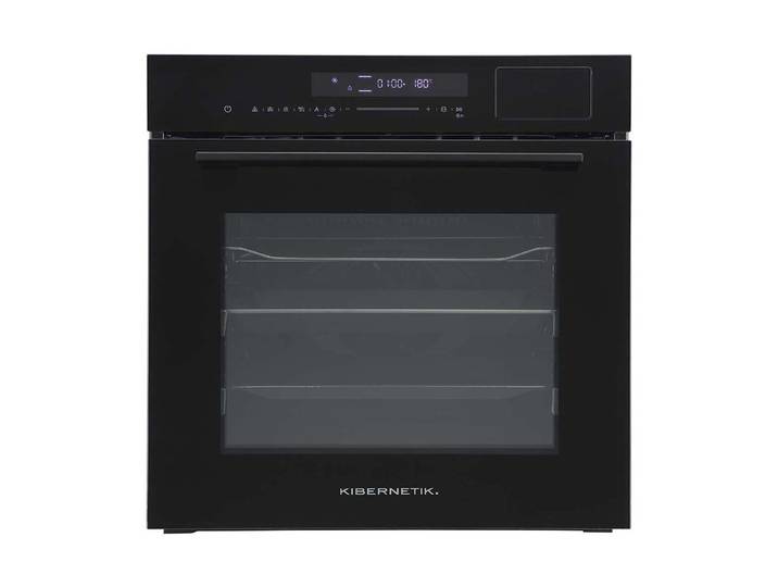 Kibernetik EBO705 MasterSeries Backofen mit Steamfunktion Schwarz