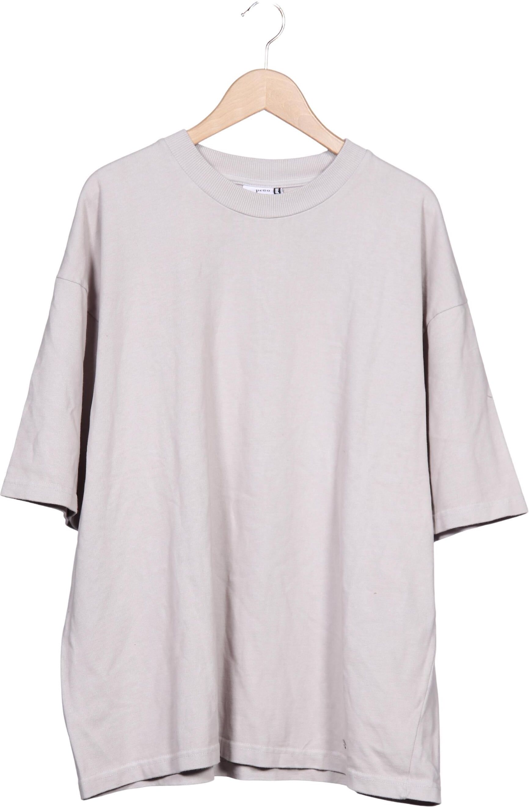 Peso Clothing Herren T-Shirt, Grau, Gr. L, Baumwolle - Second Hand