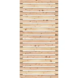 OSMO Sichtblende Rhombus 89 x 179 cm Lärche naturbelassen
