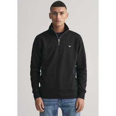 Gant "REG SHIELD HALF ZIP SWEAT", mit Logostickerei auf der Brust