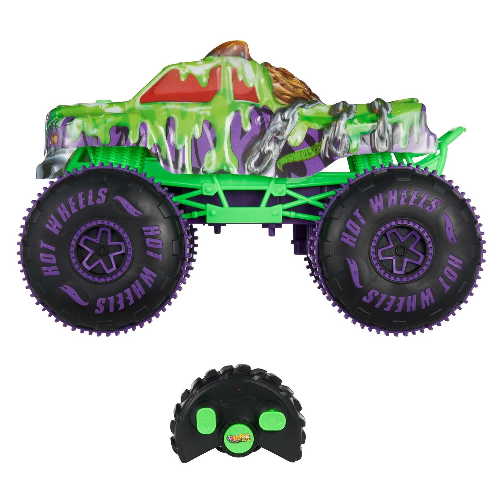Hot Wheels Monster Trucks R/C 1:15 Mutant Wreckin Wolf (JMM77)