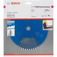 EXPERT High Pressure Laminate Kreissägeblatt, Ø 190mm, 56Z Bohrung 30mm, für Handkreissägen