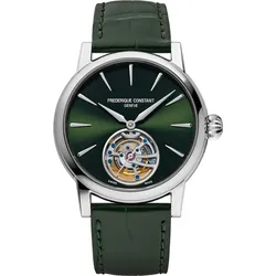 Frederique Constant Manufacture Classic Tourbillon FC-980GR3H6 - Grün British racing green",Sonnen guilloche" - 39mm