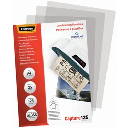 Fellowes Laminierfolien glänzend 125 mikron A4