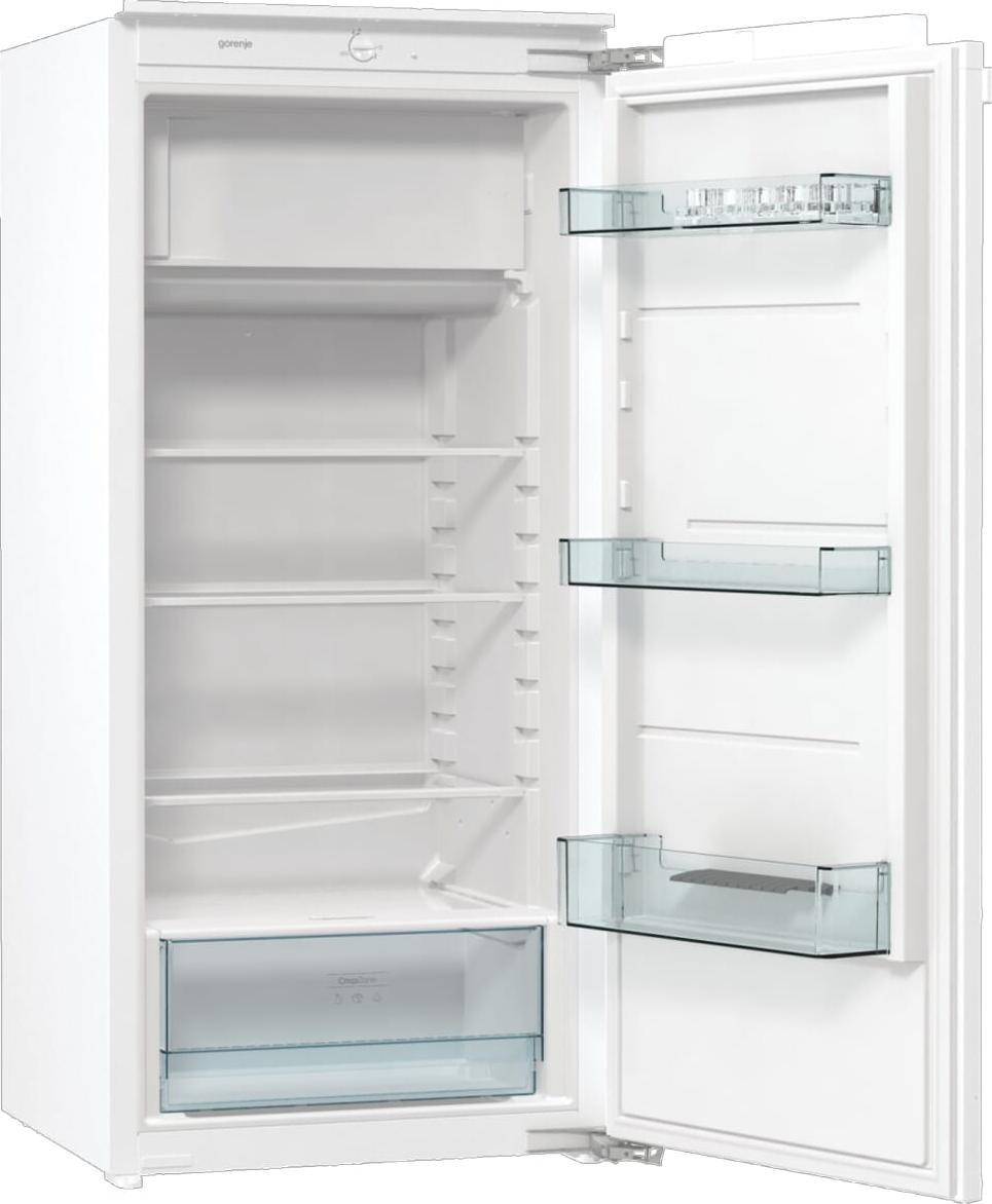 Gorenje RBI212EE1 Kühlschrank, Einbau, 122er Nische, 180 l, Integriert, E, 34 dB, SN-ST, 2 kg/24h