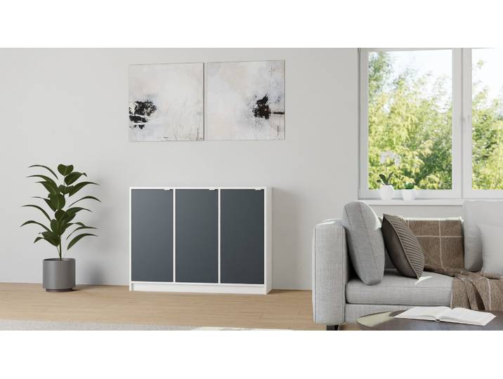 Geräumige Kommode nach Maß – Highboard mit vielen Optionen MDF Beschichtet MDF Weiß matt