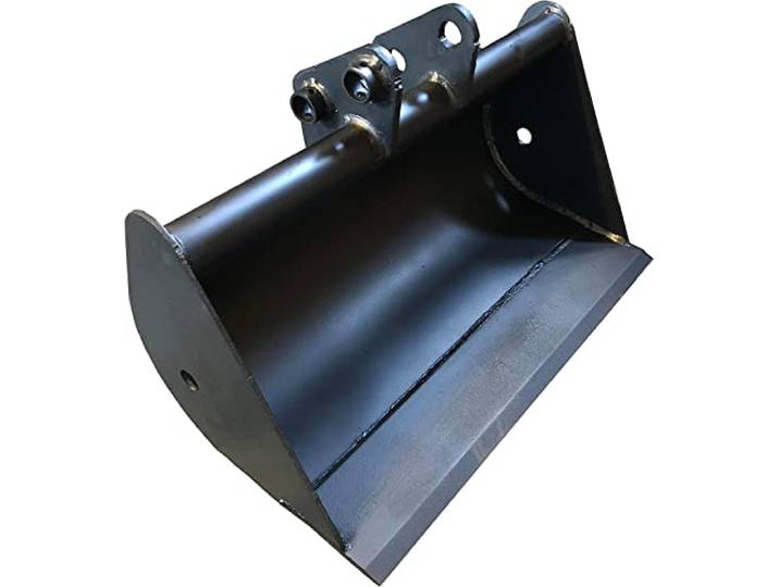 Micro Bagger-Löffel 60cm Tieflöffel Bolzen 25mm Tiefschaufel Baggerschaufel
