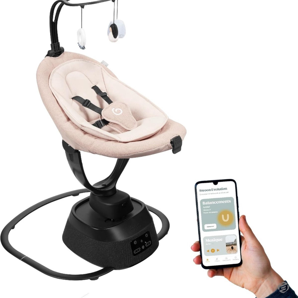 Wiegstoel Baby Babyswing Schommelstoel en Wipstoel