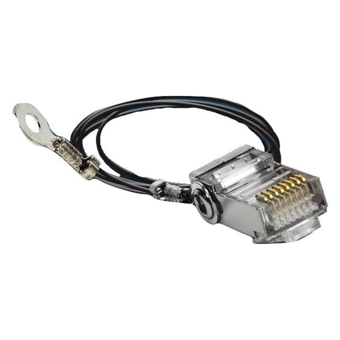 Ubiquiti TC-GND-connector STP RJ45, Cat6, 8p8c, wire, pleated, AWG24 (Netzwerk Zubehör) (TC-GND)