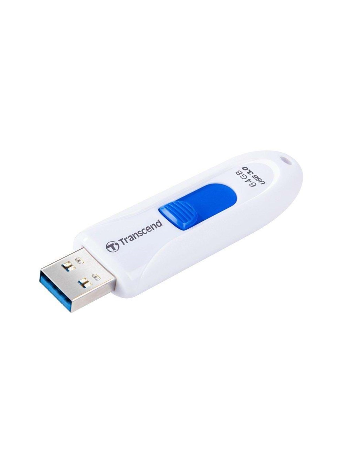Transcend JetFlash 790 U3 White - 64GB - 64GB - USB-Stick