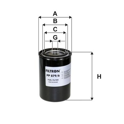 FILTRON Kraftstofffilter pp8796 für Iveco IRISBUS
