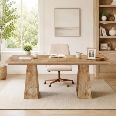"63"" Executive Desk, Modern Office Computer Desk Workstations"
