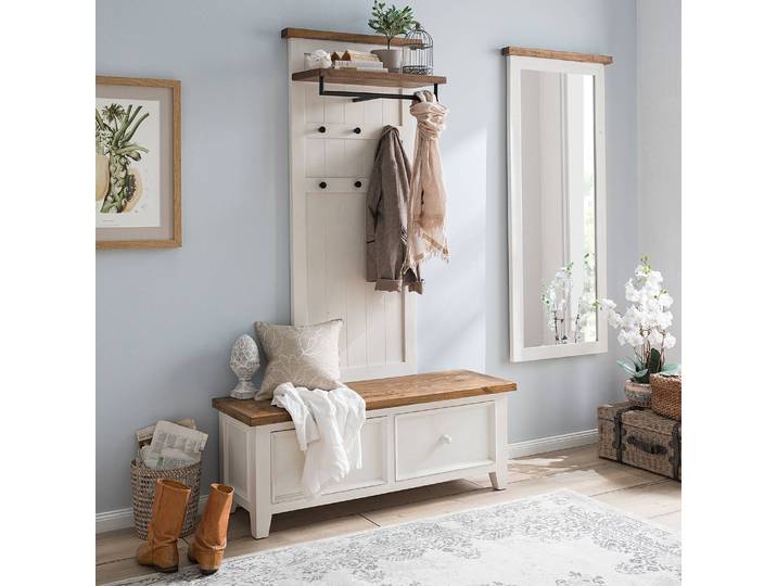 home24 Garderobeset I 3-delig 140 x 210 x 40cm wit