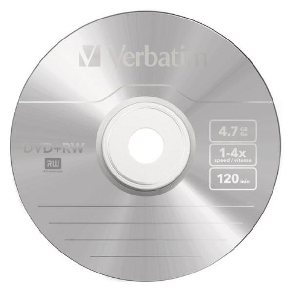 Verbatim Dvd+Rw (10x) (43488)