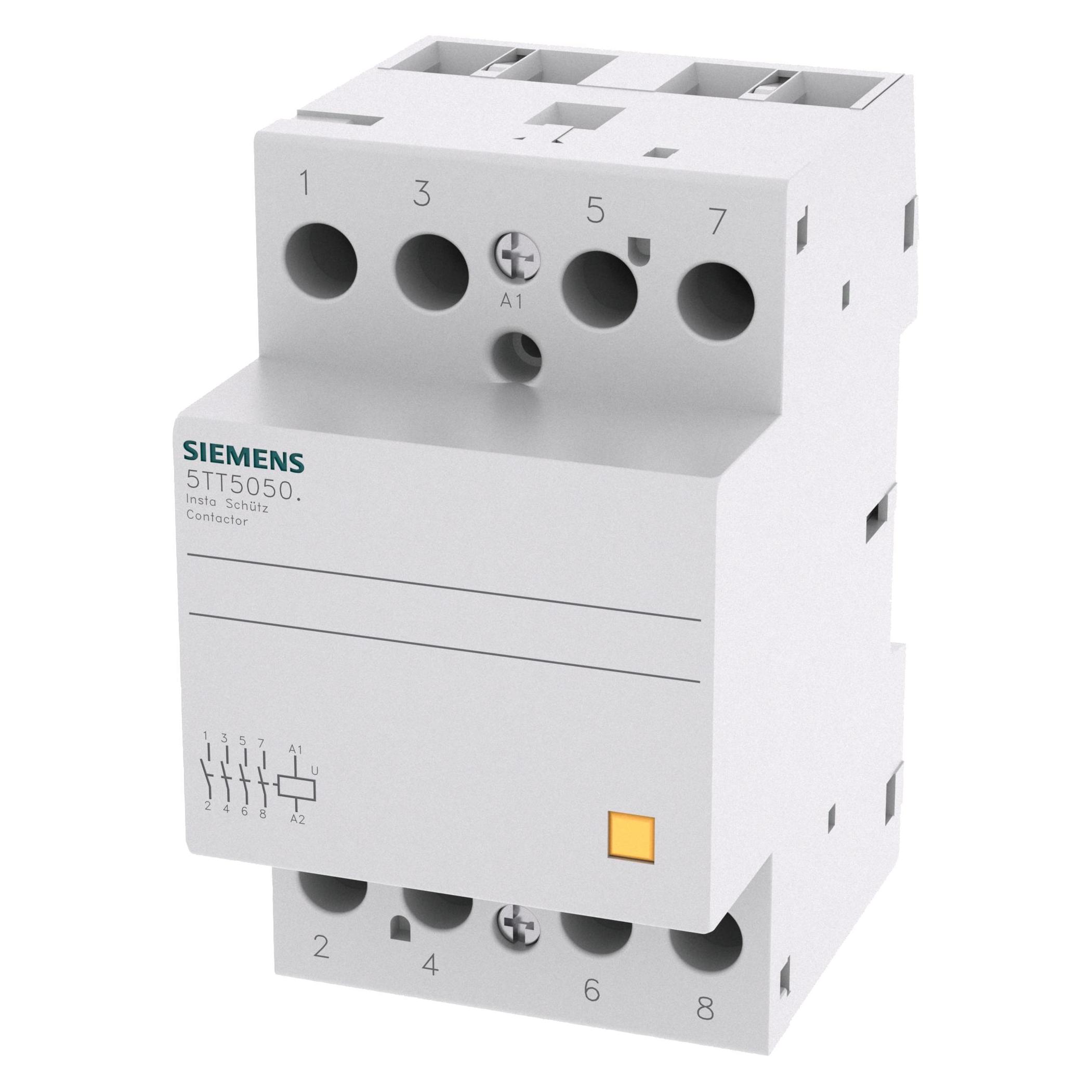Siemens Insta Contactor 4NO 230V (5TT5050-2)