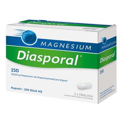 Magnesium Diasporal 150 Kapseln 100 St