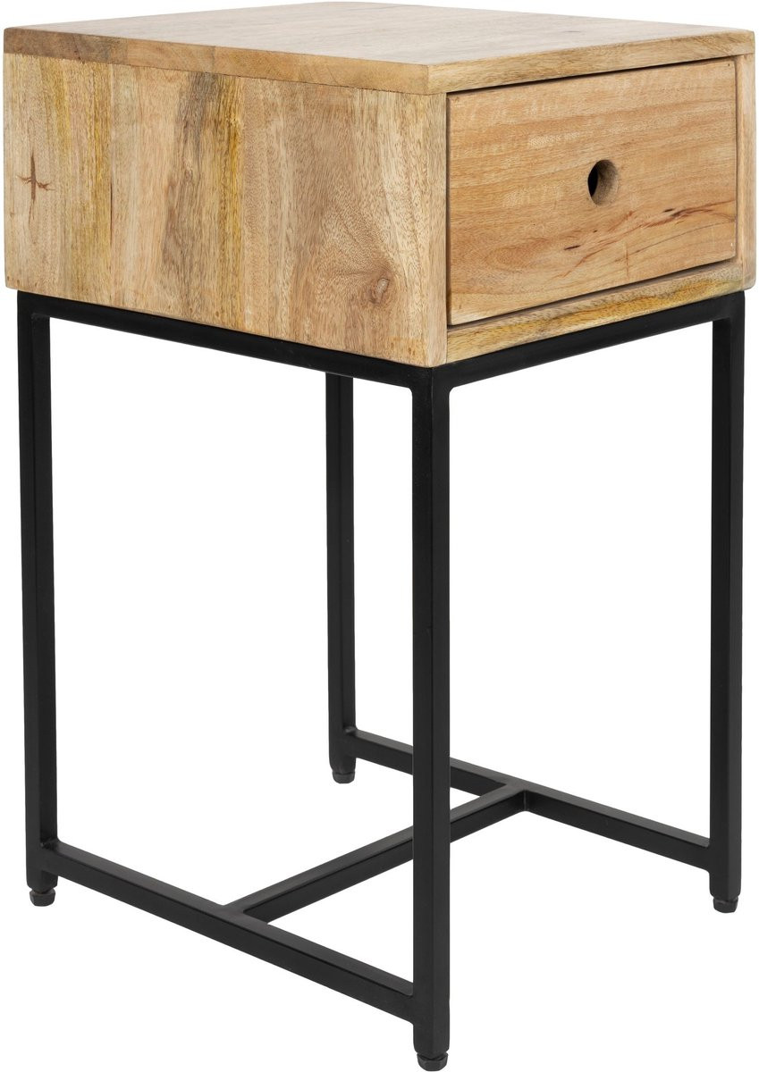 Housecraft Living Coco Bijzettafel/Nachtkastje Naturel