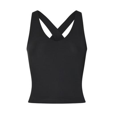 Sport-BH "Girlfriend Collective Float Zoe Tank", Damen, Gr. L, Cup 0, schwarz, 79% Polyester (Recycelt), 21% Elasthan, GIRLFRIEND COLLECTIVE, BHs Sport-BH