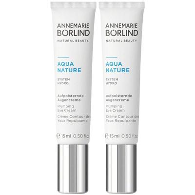 Börlind AquaNature Augenpflege 2x 2x15 ml Augencreme
