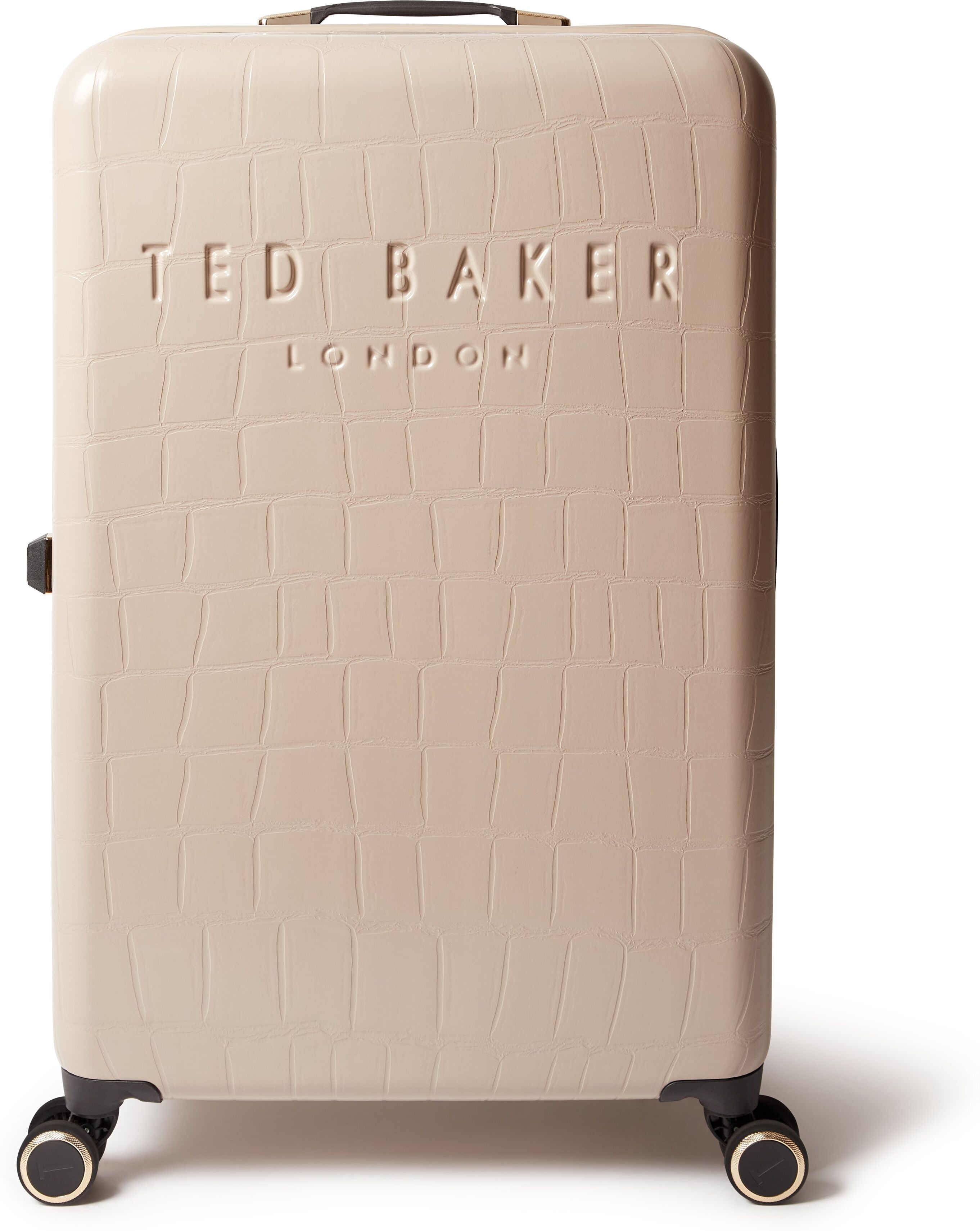 Ted Baker Icon Case 79cm 4-Wheel Large Suitcase - Putty