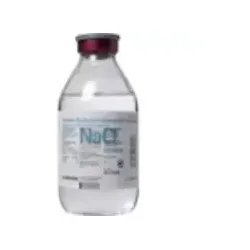 Isotone Kochsalz-Lösung 0,9% Glasflasche 250 ml Infusionslösung