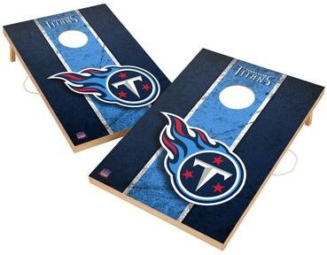 Skip's Garage Vintage Tennessee Titans NFL 2x4 Tailgate Cornhole Boards