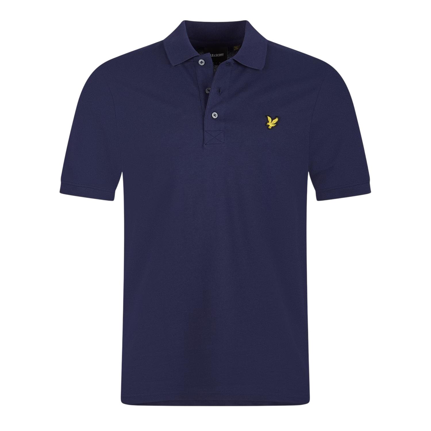 Lyle & Scott - Poloshirt für Herren, kurzärmlig (Marine)