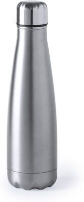 Gourde publicitaire en acier inox Herilox acier inoxydable argenté