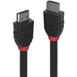 LINDY HDMI Anschlusskabel HDMI-A Stecker, HDMI-A Stecker 1.00 m Schwarz 36471 4K UHD HDMI-Kabel