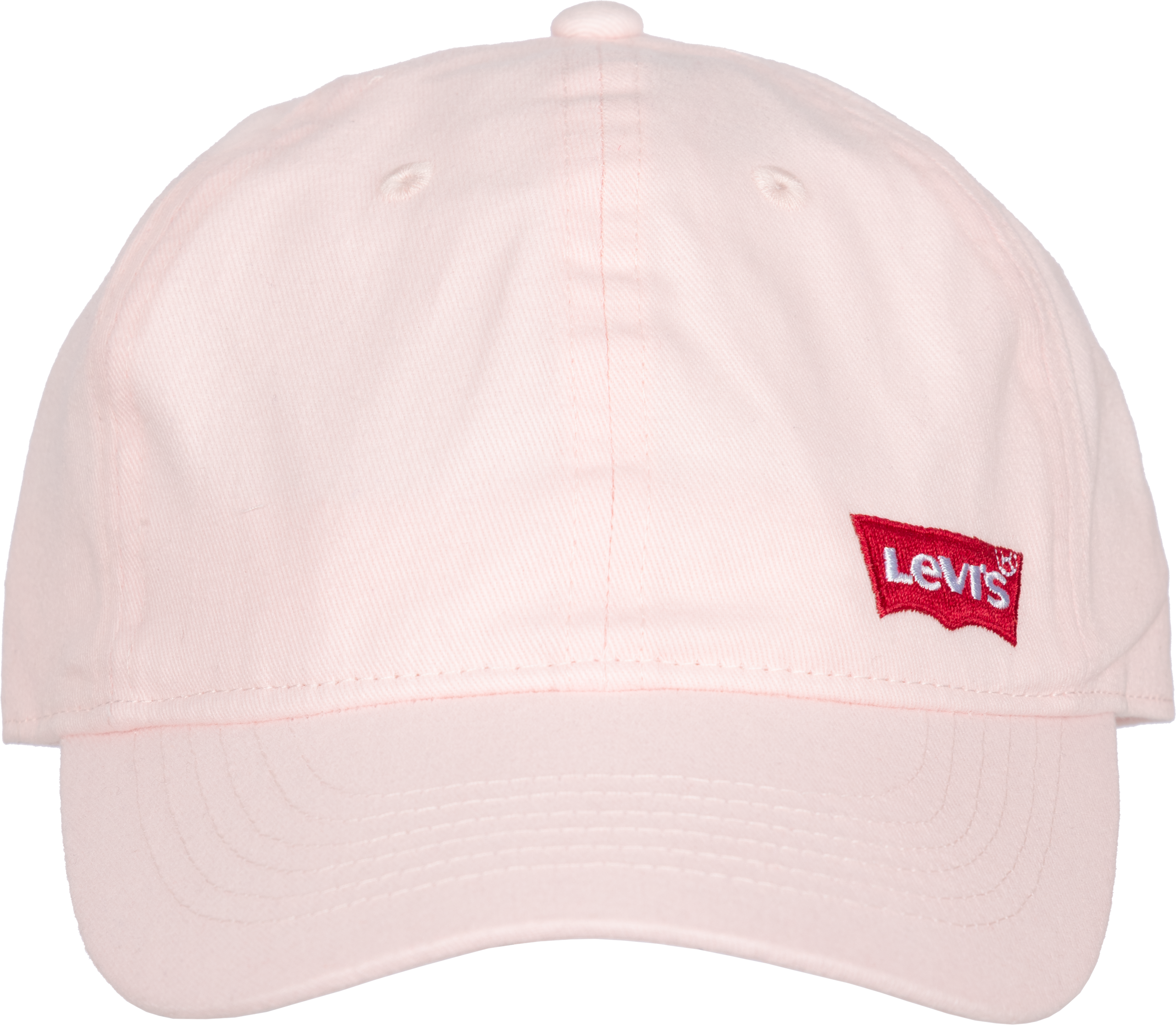 Baseball Cap LEVI'S KIDS "RICHMOND BATWING CURVE BRIM", Mädchen, Gr. - (110/164), rosa (english rose), Baumwolle, Caps Baseball Cap, UNISEX english rose - (110/164)