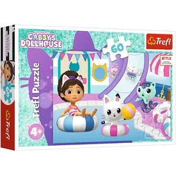Puzzle 60 Teile. Gabby im Schwimmbad Trefl 17393