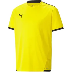 PUMA teamLIGA Trikot Kinder 07 - cyber yellow/puma black 140