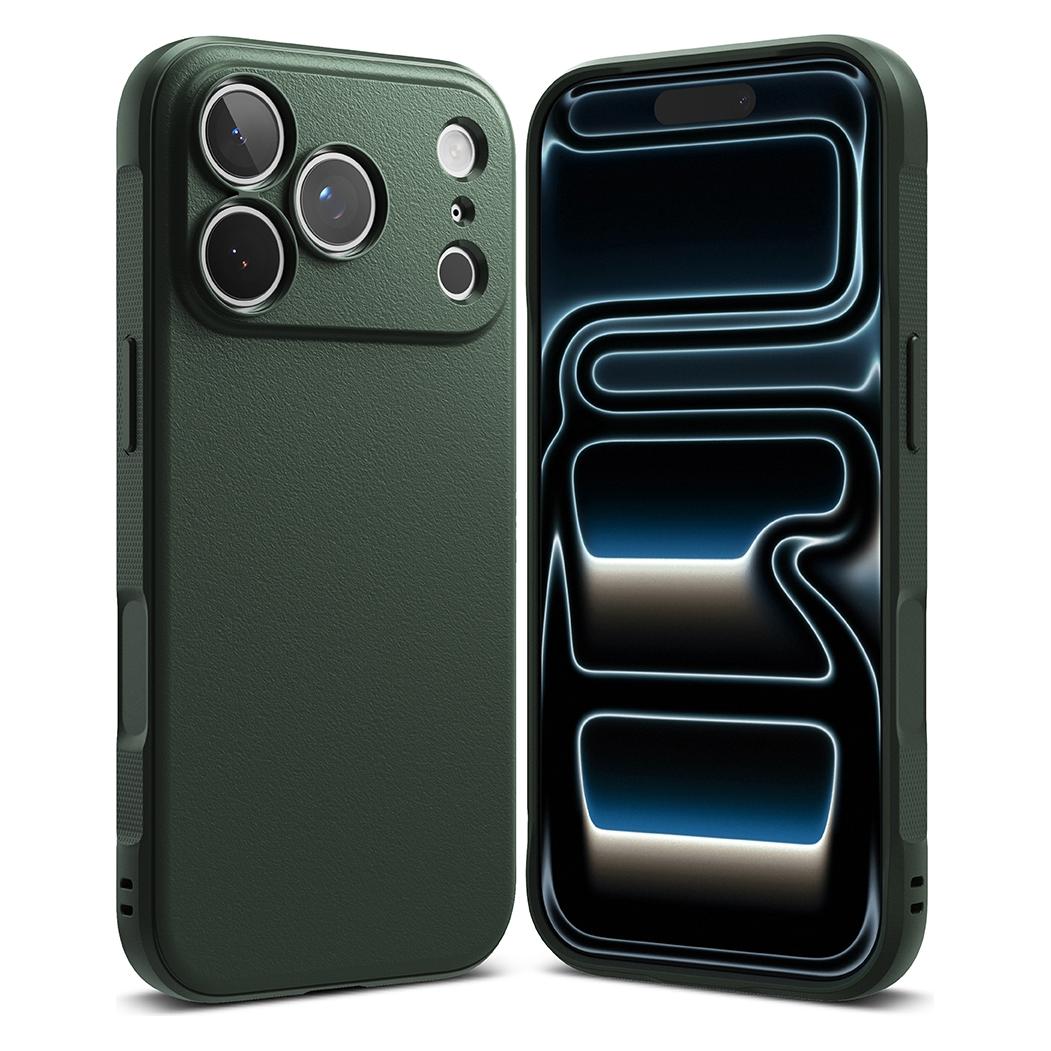 Ringke - Onyx - iPhone 18 Pro / iPhone 17 Pro - Dunkelgrün (Apple iPhone 17 Pro, Apple iPhone 18 Pro) (75133129)