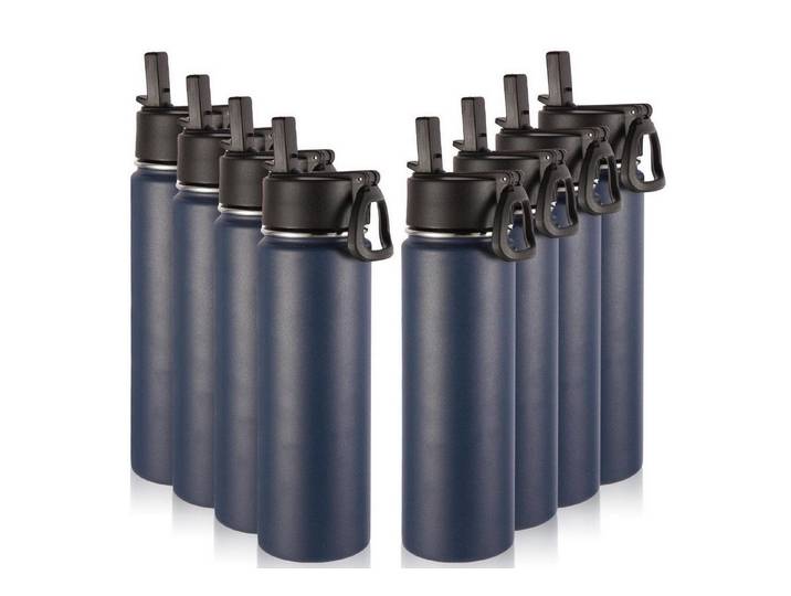 LuxusKollektion Trinkflasche Wasserflasche 22 oz Navy