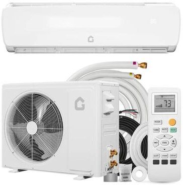 GARVEE 230V Q Panel 12000Btus Mini Split Unit Air Conditioner, for Rooms up to 750 Sq. Ft. - N/A
