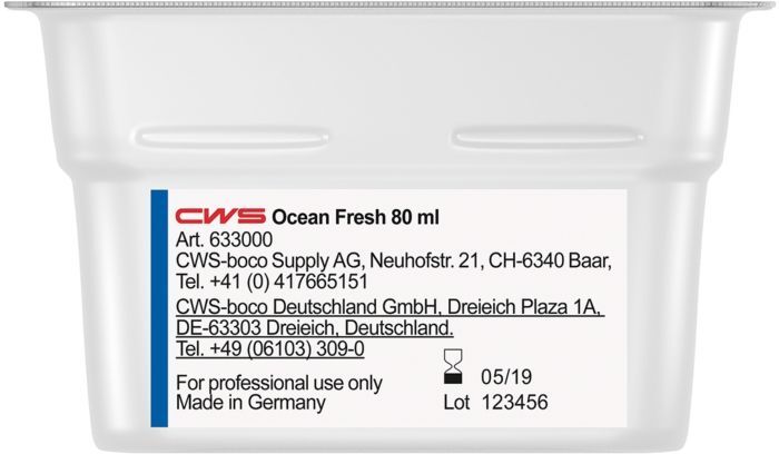 CWS Paradise Air Bar Waschraumduft C633000 Ocean Fresh, 80 ml, zu Duftspender
